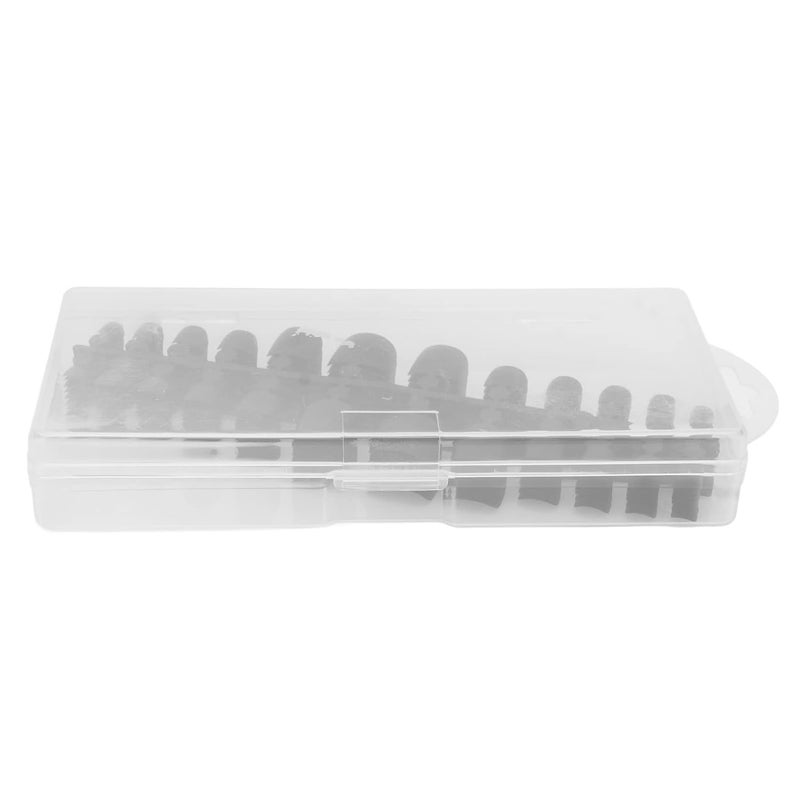 Black Artificial Toe Nails Full Cover 240pcs ABS Breathable Manicure Salon - Image 2